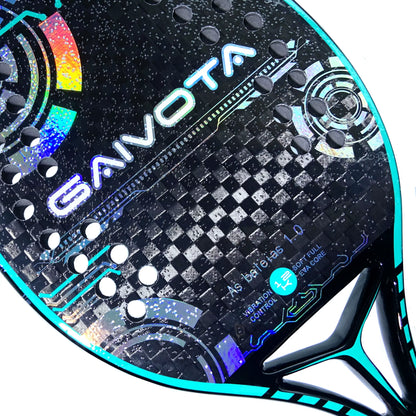 Beach Tennis Racquet 12K Rough Surface+Backpack