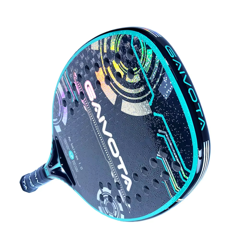 Beach Tennis Racquet 12K Rough Surface+Backpack